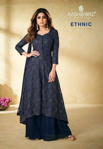Ethnic By Aashirwad Creation Designer Partywear Dress Collection